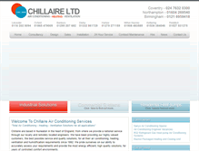 Tablet Screenshot of chillaire.co.uk